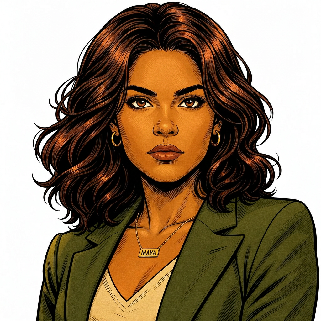 Maya AI agent avatar